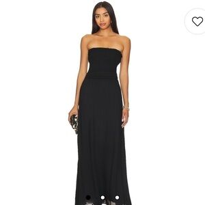Chaser Anita Maxi Dress in Black